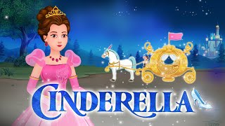 Cinderella  Fairy Tales and Bedtime Stories for Kids  Jingle Toons [upl. by Atteras]