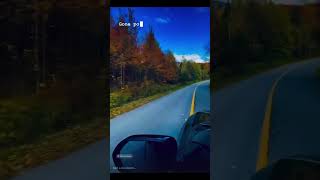 🍂🍁🚘 Orford Lake  Eastman Quebec Canada Street Movement with Blackout Sound System autumn [upl. by Mighell188]