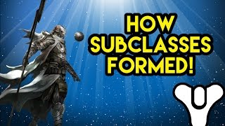 Destiny Lore How Subclasses were formed  Myelin Games [upl. by Kenwee]