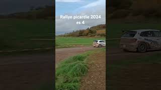 Rallye Picardie 2024 es4 sortie Salaun [upl. by Tenrag]