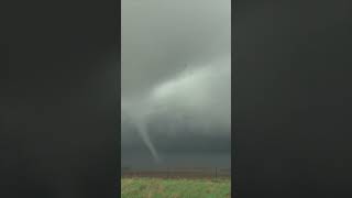 🌪️ 🚚 Tornado tosses semi truck [upl. by Notnilc]