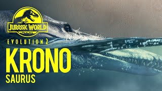 KRONOSAURUS JWE2  Jurassic World Evolution 2 all dinosaurs [upl. by Imeon]