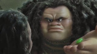 Moana  Angry Maui Yells at Moana Scene [upl. by Cointon359]