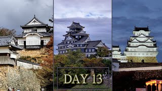 Japan 2023  Day 13  Castle in the sky  Okayama  Himeji [upl. by Farlie884]