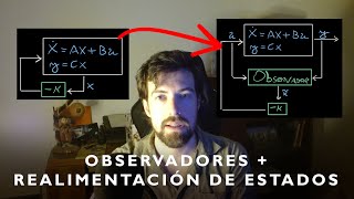 Observador de Estados en Control por Realimentación de Estados  Parte 8 [upl. by Omrelliug]