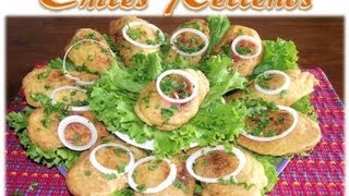 Receta Chiles Rellenos Guatemala [upl. by Llenad]