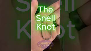 How to tie the Snell knot abumsbaitshop fishing fyp snell snellknot knot fishingknot [upl. by Ridley549]