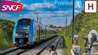 Les Z50000 NAT de la ligne H du Transillien 706 609 ⚡️ [upl. by Eilarol]