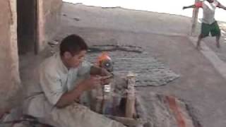 fossils 2005Prepping Trilobite Alnif Morocco [upl. by Tehcac]