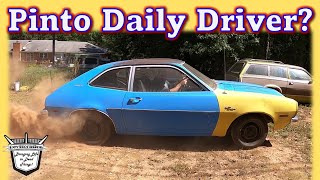 ABANDONED PINTO to DAILY DRIVER Project in 48 HOURS 1972 Ford Pinto 4speed [upl. by Eitra]