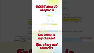 Metals and Nonmetals lesson chapter 3 NCERT subscribe education shorts chem speed [upl. by Tore]