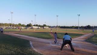 T pitching first strikeout looking [upl. by Ecirtram]