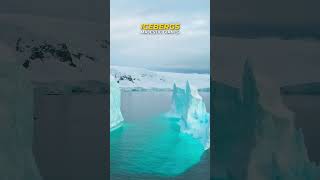 Icebergs Majestic Giants iceberg icebergs glacier frozen viral viralshorts reels shorts [upl. by Kowtko]