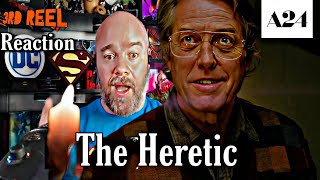 HERETIC A24 TRAILER REACTION  LOOKS FREAKY [upl. by Elleira]