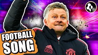 ♫ OLE GUNNAR SOLSKJAER  FOOTBALL SONGS  Smooth Criminal [upl. by Aieken747]