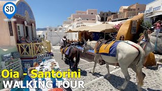 Oia Virtual Walking Tour  Santorinis Most Picturesque Village [upl. by Eicarg]