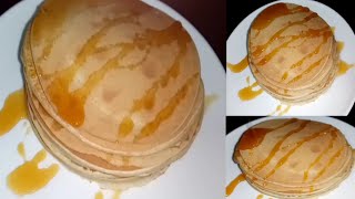 طريقتي في تحضير بان كيك رائع سهل و مفشفش ما تشبعوش منو pancakes [upl. by Evette]