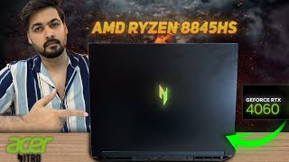 ACER NITRO V16 ANV1641 2024 REVIEW  AMD RYZEN 8845HS  RTX 4060 [upl. by Jemena]