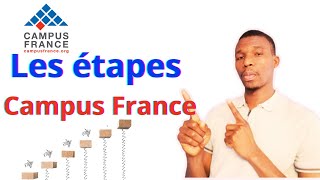 Les étapes Campus France [upl. by Gyasi350]