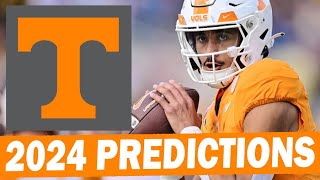 Tennessee Volunteers 2024 Season Predictions [upl. by Chipman787]