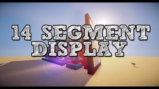 14Segment Alphabetical Display with Decoder [upl. by Sedda167]