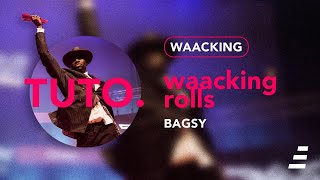 Waacking Dance Tutorial  quotWaacking Rollsquot Dance Tutorial With Bagsy PART 14 [upl. by Templia487]