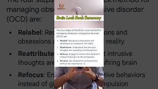 Brain Lock book summary in one minute ocd ocdrecovery anxiety depression mentalhealth [upl. by Dallis405]