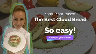 How To Make Vegan Cloud Bread [upl. by Vento]