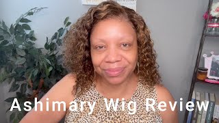 Ashimary Wig Review  My Honest Review  Glueless Not Glueless [upl. by Araccot]