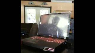 Alienware M17x All Powerfull Unboxing [upl. by Aineval]