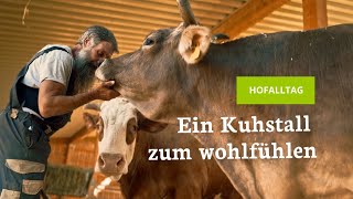 Unsere tägliche Routine  für einen sauberen und gemütlichen Laufstall 🐄✨ [upl. by Ardnael54]