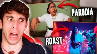 la PEOR PARODIA del ROAST YOURSELF de KENIA OS [upl. by Havens]