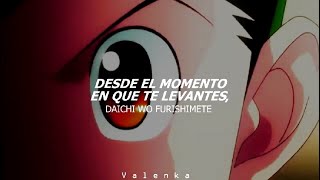 Hunter X Hunter  OP  Departure  Sub Español amp Romaji AMV [upl. by Ellebyam]