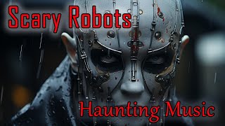 AI Generated Scary Robots and Haunting Music Playlist  Creepy SciFi Ambience Background Music [upl. by Wileen]