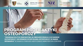 Program Profilaktyki Osteoporozy  Czym jest osteoporoza [upl. by Sigfried]