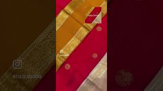 Ganga Jamuna Kanchipuram silk saree tulsimadras silksaree saree tulsisilks tulsi gangajamuna [upl. by Miguel799]