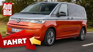 VW T7 Multivan 2021  So fährt der neue Bulli  Erste Fahrt mit Malte Büttner [upl. by Judas]