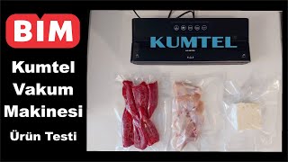 Kumtel Vakumlama Makinesi  İnceleme ve Testi kumtel bimaktüel inceleme [upl. by Nivac]