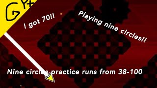 Nine circles practice runs 38100 70 on mobile [upl. by Adneral965]