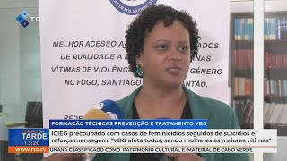 34 profissionais capacitados para atendimento às vítimas de VBG financiado pela Cooperação Espanhola [upl. by Ode129]