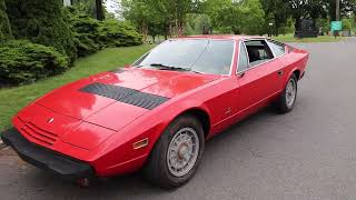 Rare One of of 100 5Speed Maserati Khamsin [upl. by Wahlstrom939]