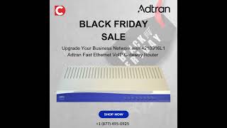 Upgrade Your Business Network with 4210916L1 Adtran Fast Ethernet VoIP Gateway Router networking [upl. by Ahsaetal]