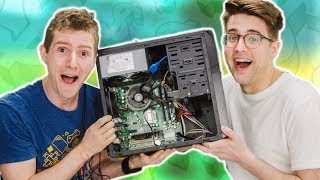 We Built the CHEAPEST PC on Amazon [upl. by Dlorah]