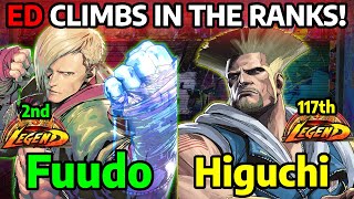 👑 STREET FIGHTER 6 ➥ Fuudo ED エド VS Higuchi ひぐち GUILE ガイル LEGEND RANKS 👑 [upl. by Dasteel]