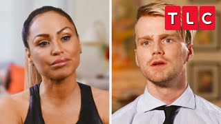 Darcey amp Jesse Argue Over Cutting a Steak  90 Day Fiancé Before the 90 Days  TLC [upl. by Tlihcox]