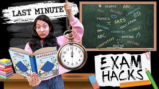 LAST Minute ⏰ EXAM Hacks for School Students 🏫 A Clever Way to Study  Study Hacks  Cute Sisters [upl. by Giddings]