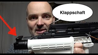 Klappschaft für die Steambow Stinger 2 Tactical [upl. by Elka]