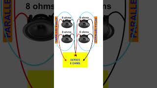 PARALLEL  SERIES CONNECTION ng SPEAKER installationworks electrician subscribers [upl. by Bigg933]