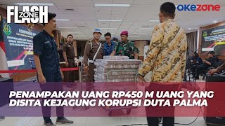 Penampakan Uang Rp450 M Uang yang Disita Kejagung Korupsi Duta Palma [upl. by Kristien]