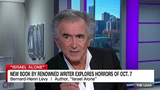 BernardHenri Lévy  CNN The Lead Israel Alone explores horrors of Oct 7 September 18 2024 [upl. by Tamis]